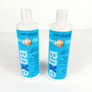 Jheri Redding Extra Argan Oil Moroccan Moisture Repair Conditioner 12oz - 2 Pack